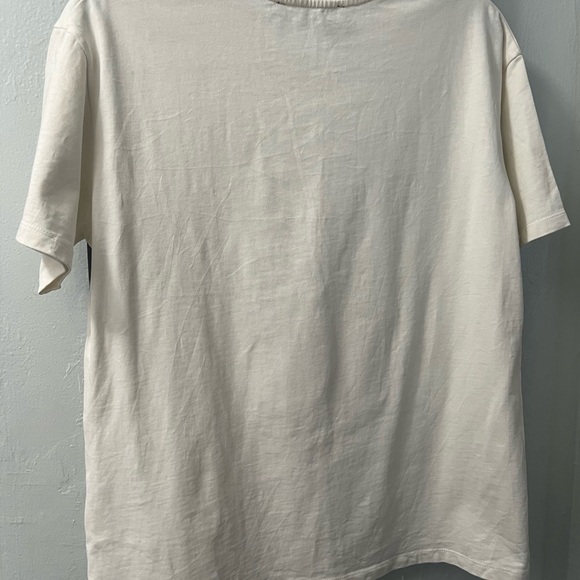 Gucci White Tee with Black Logo - Picture 6 of 11